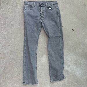 Classic Gray Men's Jeans - Levi’s 501 31 X 30 Original Stretch NWT
